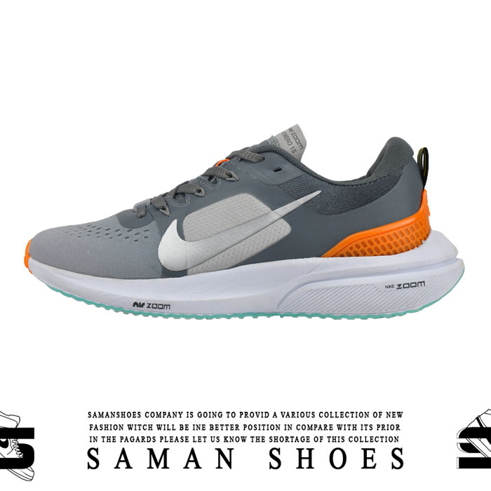 کفش و کتونی مردانه Nike Vomero Nike zoom طوسی زیره سفید کد Sv44 از سامان شوزز کفش بانه
