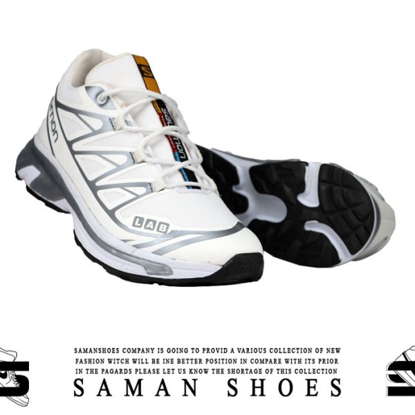 کفش و کتونی مردانه Salomon Lab XT-6 سفید زیره سفید کد S382 از سامان شوزز کفش بانه