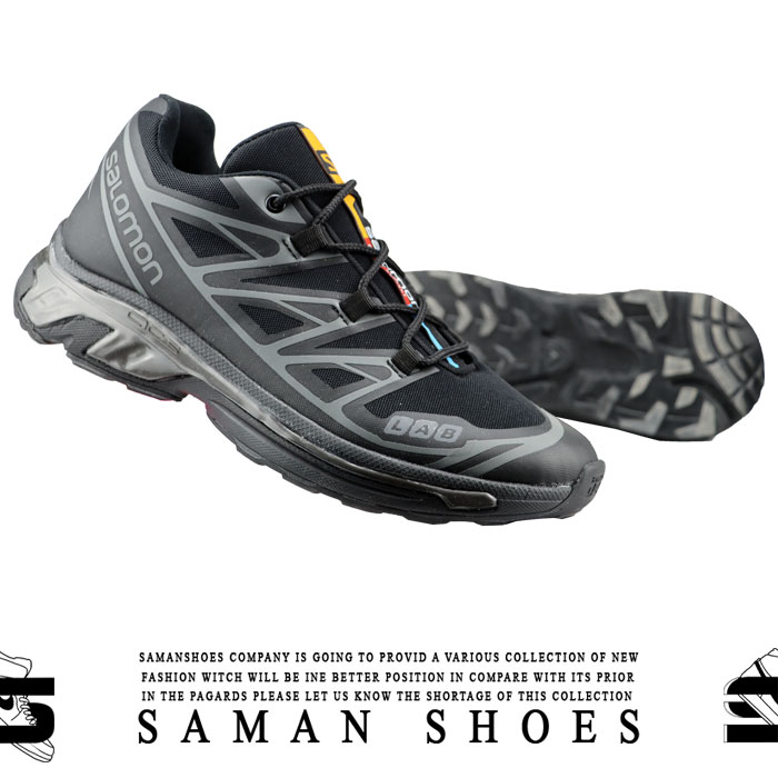 کفش و کتونی مردانه Salomon Lab XT-6 مشکی زیره مشکی کد S382 از سامان شوزز کفش بانه