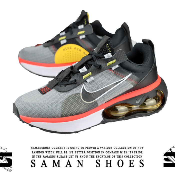 کفش و کتونی مردانه Nike Air max react طوسی زیره سفید کد S391 از سامان شوزز کفش بانه