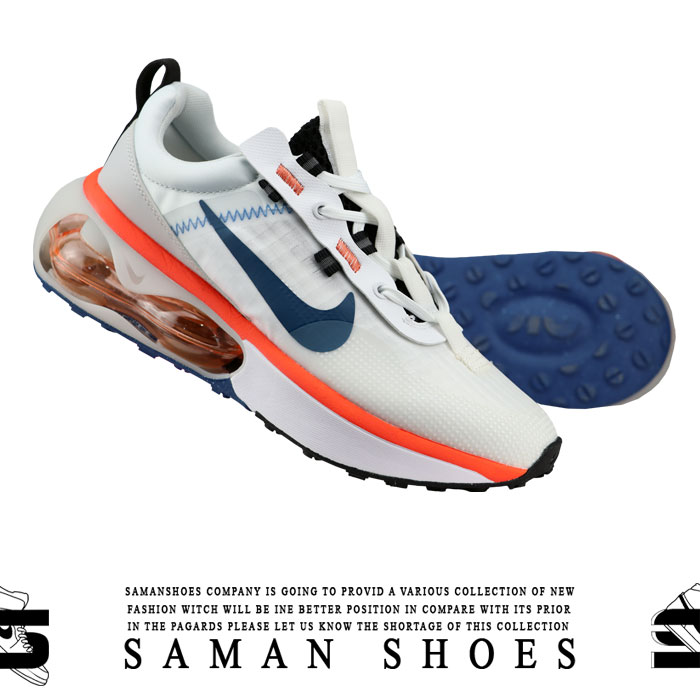 کفش و کتونی مردانه Nike Air max react سفید زیره سفید کد S391 از سامان شوزز کفش بانه