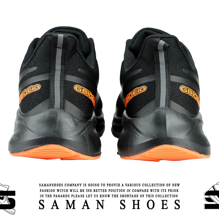 کفش و کتونی مردانه Nike Guide 10 Zoom مشکی زیره نارنجی کد S408 از سامان شوزز کفش بانه