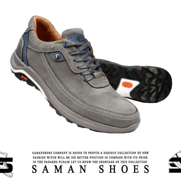 کفش و کتونی مردانه Men shoes Sport طوسی زیره طوسی کد Sh39 از سامان شوزز کفش بانه