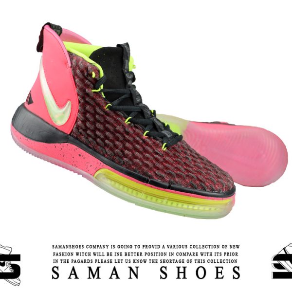 کفش و کتونی مردانه Nike Metcon Sport صورتی زیره سبز کد Sv77 از سامان شوزز کفش بانه