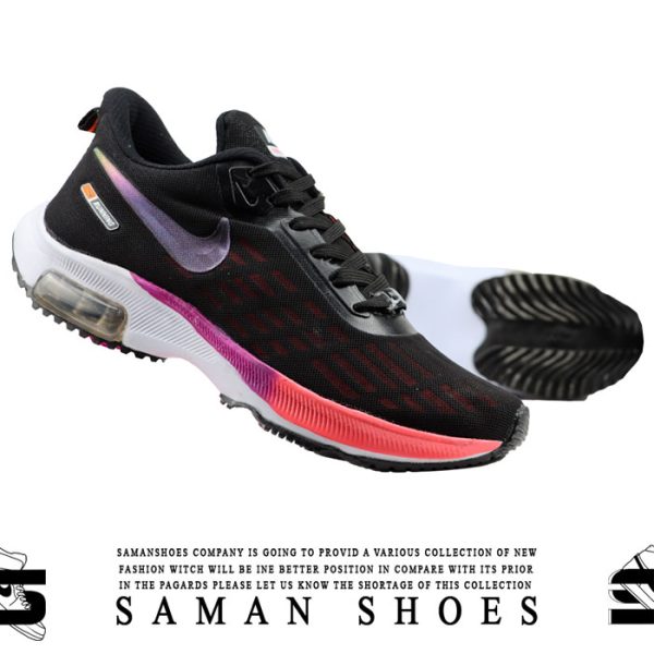 کفش و کتونی مردانه Nike Running Sport Men مشکی زیره سفید کد Sr20 از سامان شوزز کفش بانه