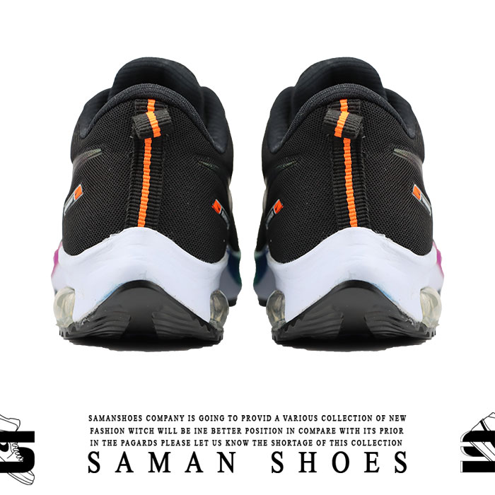 کفش و کتونی مردانه Nike Running Sport Men مشکی زیره سفید کد Sr20 از سامان شوزز کفش بانه