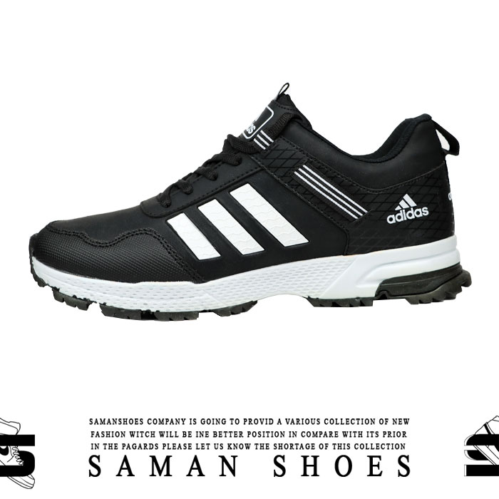 کفش و کتونی مردانه Adidas Atmos مشکی زیره سفید کد Z24 از سامان شوزز کفش بانه