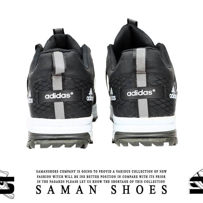 کفش و کتونی مردانه Adidas Atmos مشکی زیره سفید کد Z24 از سامان شوزز کفش بانه