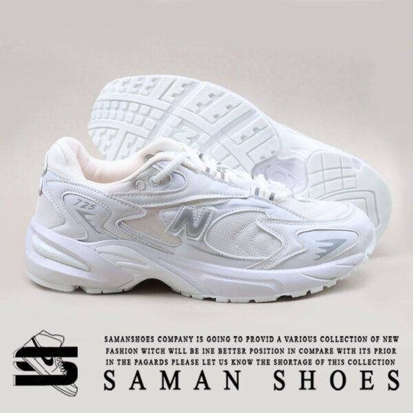 کفش نیوبالانس مدل 725 تمام سفید کد S519